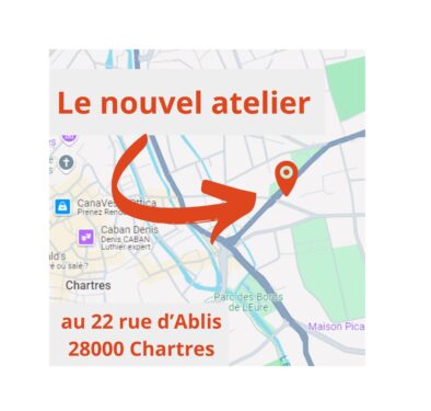 Une nouvelle adresse : le 22 rue d’Ablis à Chartres !