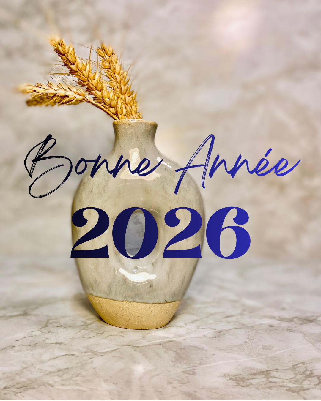 Bonne année 2026 Atelier Le rouge Gorge Chartes